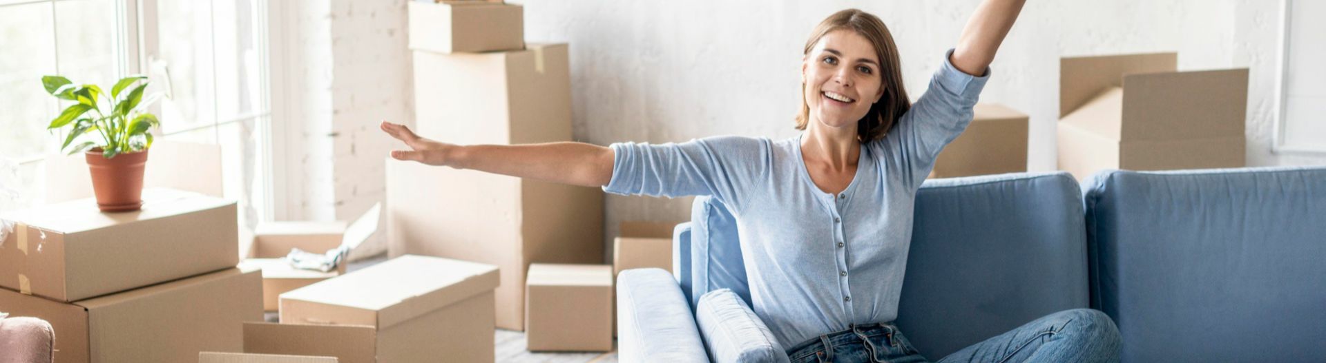 Image of a happy woman 